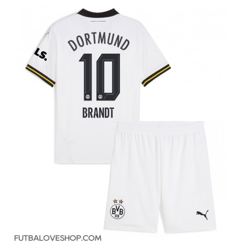 Dres Borussia Dortmund Julian Brandt #10 Tretina pre deti 2024-25 Krátky Rukáv (+ trenírky)